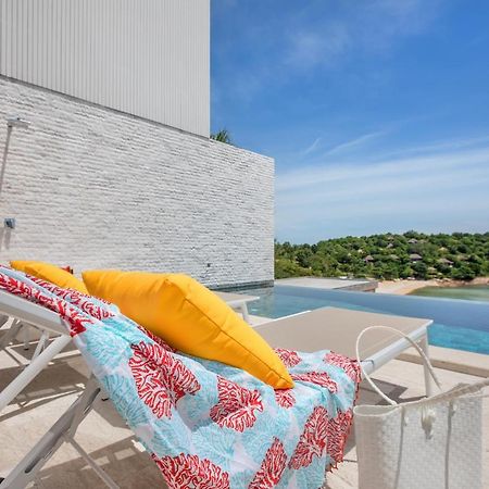 Beachside Villa - B18 - At Bayside Luxury Villas Samrong Bay Beach, 4 Bed 5 Bath, Sea & Sunset Views, Only 200M Walk To The Beach Choeng Mon Kültér fotó
