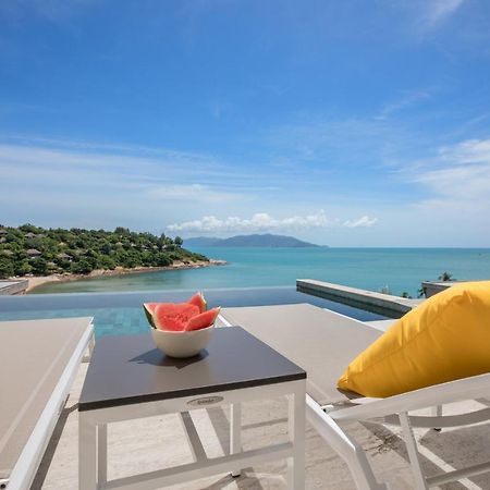 Beachside Villa - B18 - At Bayside Luxury Villas Samrong Bay Beach, 4 Bed 5 Bath, Sea & Sunset Views, Only 200M Walk To The Beach Choeng Mon Kültér fotó
