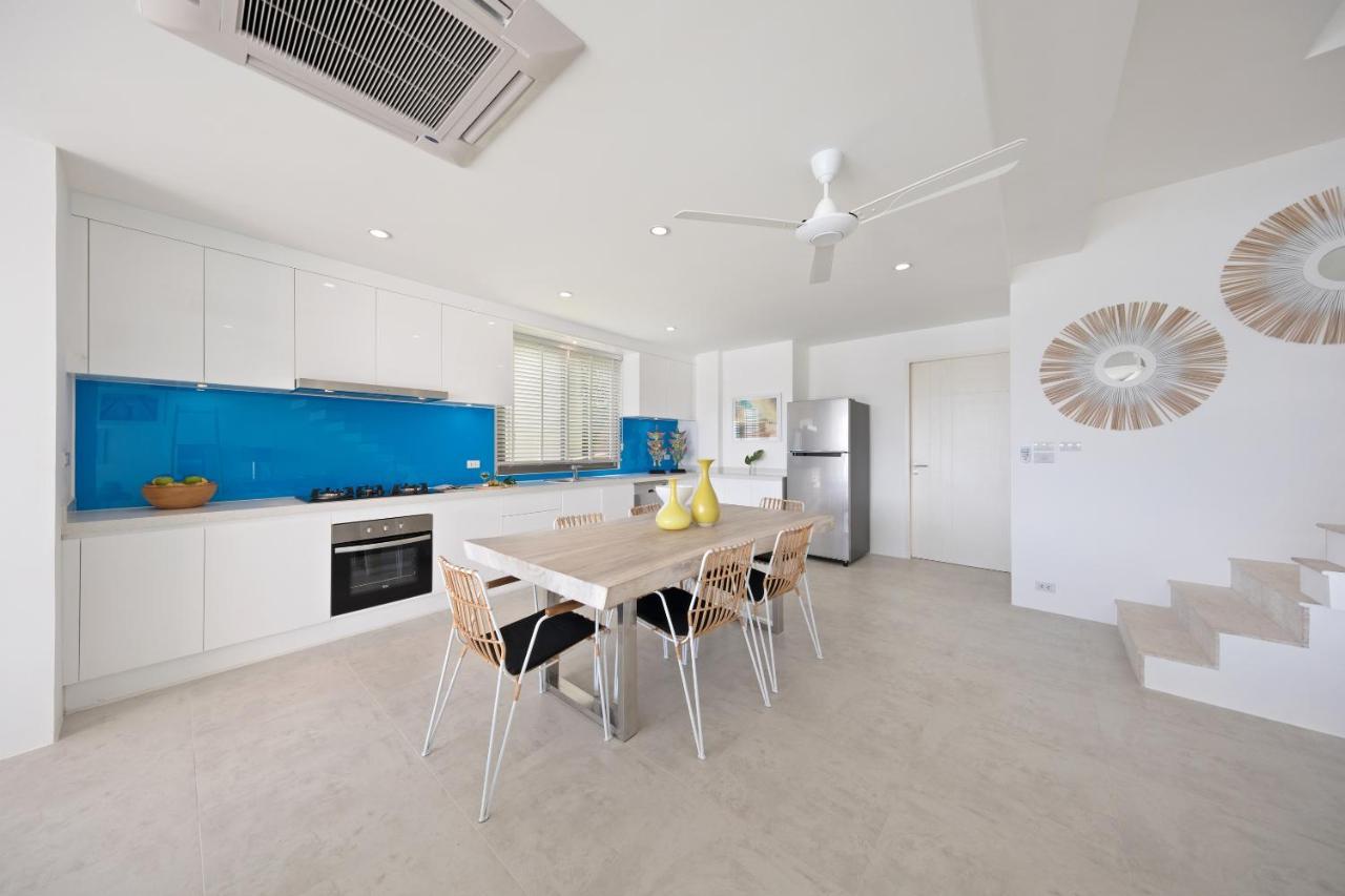 Beachside Villa - B18 - At Bayside Luxury Villas Samrong Bay Beach, 4 Bed 5 Bath, Sea & Sunset Views, Only 200M Walk To The Beach Choeng Mon Kültér fotó
