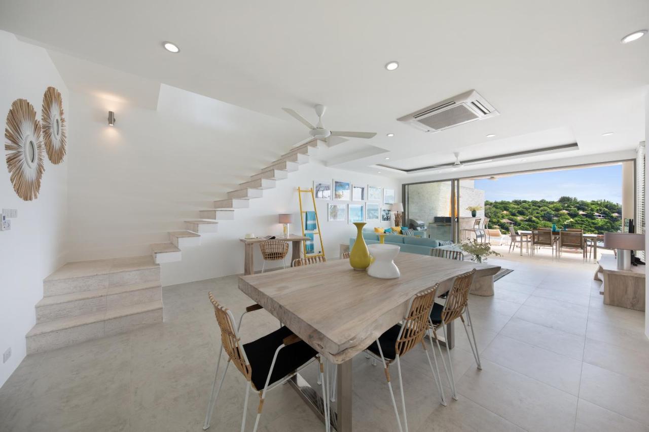 Beachside Villa - B18 - At Bayside Luxury Villas Samrong Bay Beach, 4 Bed 5 Bath, Sea & Sunset Views, Only 200M Walk To The Beach Choeng Mon Kültér fotó