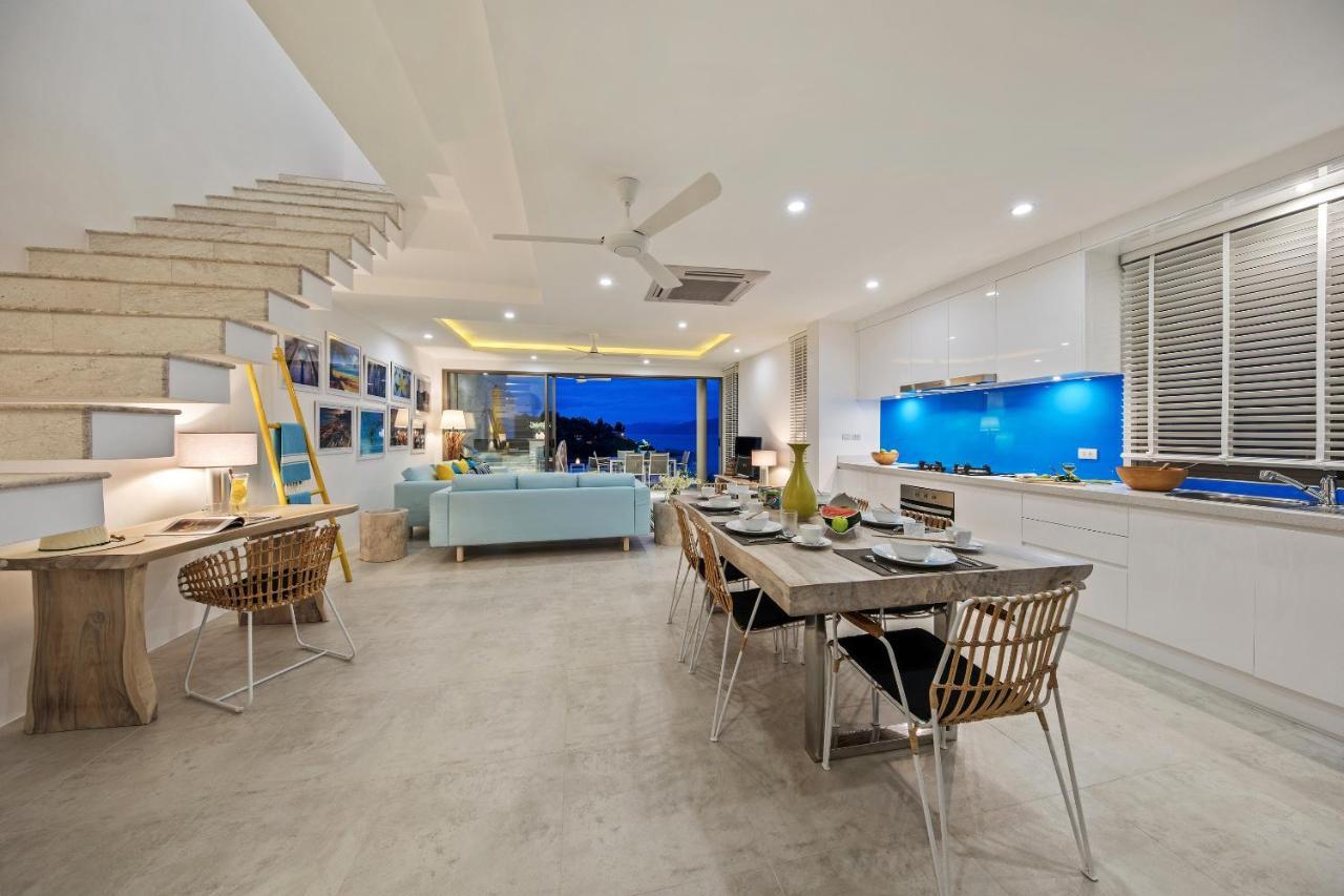 Beachside Villa - B18 - At Bayside Luxury Villas Samrong Bay Beach, 4 Bed 5 Bath, Sea & Sunset Views, Only 200M Walk To The Beach Choeng Mon Kültér fotó