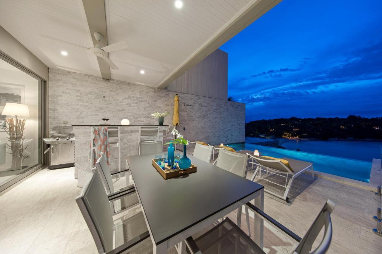 Beachside Villa - B18 - At Bayside Luxury Villas Samrong Bay Beach, 4 Bed 5 Bath, Sea & Sunset Views, Only 200M Walk To The Beach Choeng Mon Kültér fotó