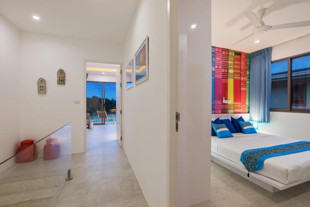Beachside Villa - B18 - At Bayside Luxury Villas Samrong Bay Beach, 4 Bed 5 Bath, Sea & Sunset Views, Only 200M Walk To The Beach Choeng Mon Kültér fotó