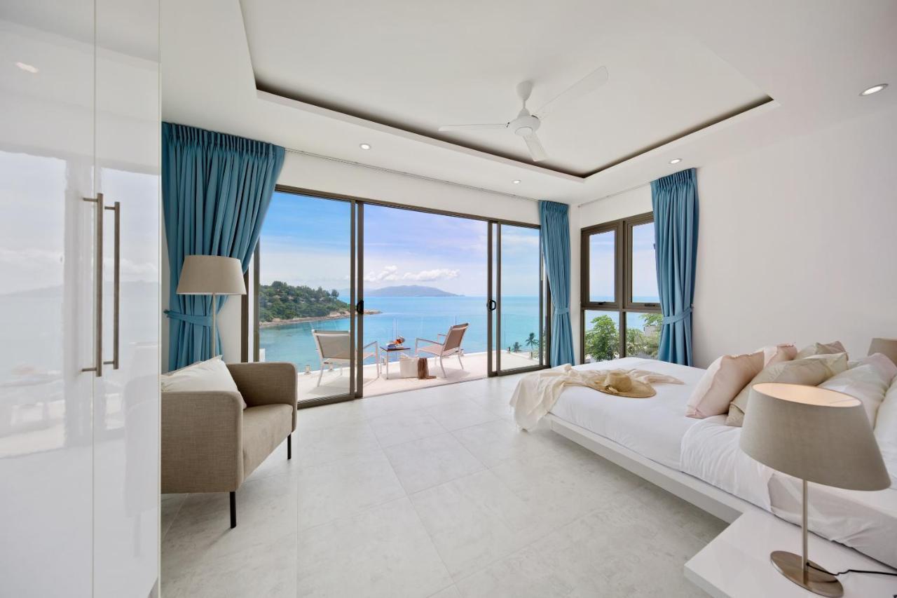 Beachside Villa - B18 - At Bayside Luxury Villas Samrong Bay Beach, 4 Bed 5 Bath, Sea & Sunset Views, Only 200M Walk To The Beach Choeng Mon Kültér fotó