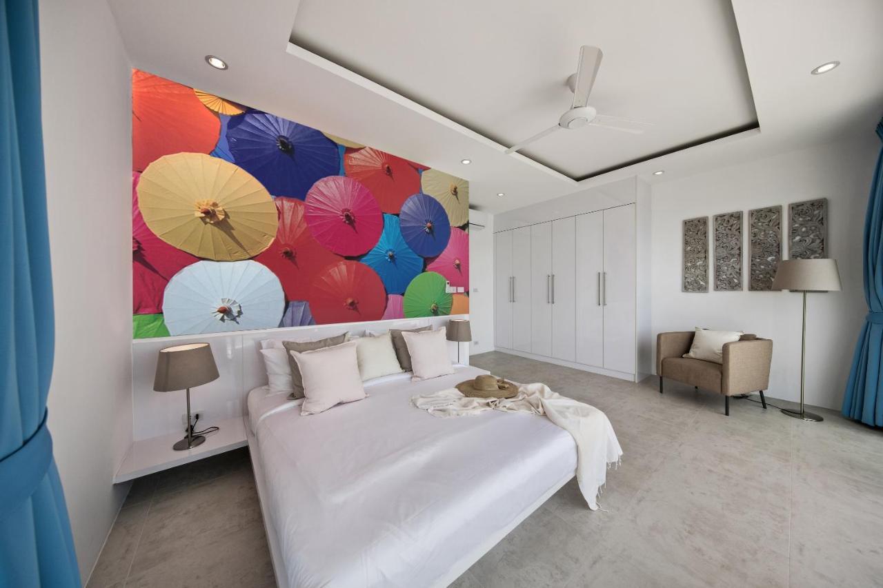 Beachside Villa - B18 - At Bayside Luxury Villas Samrong Bay Beach, 4 Bed 5 Bath, Sea & Sunset Views, Only 200M Walk To The Beach Choeng Mon Kültér fotó