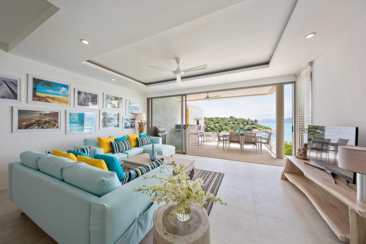 Beachside Villa - B18 - At Bayside Luxury Villas Samrong Bay Beach, 4 Bed 5 Bath, Sea & Sunset Views, Only 200M Walk To The Beach Choeng Mon Kültér fotó