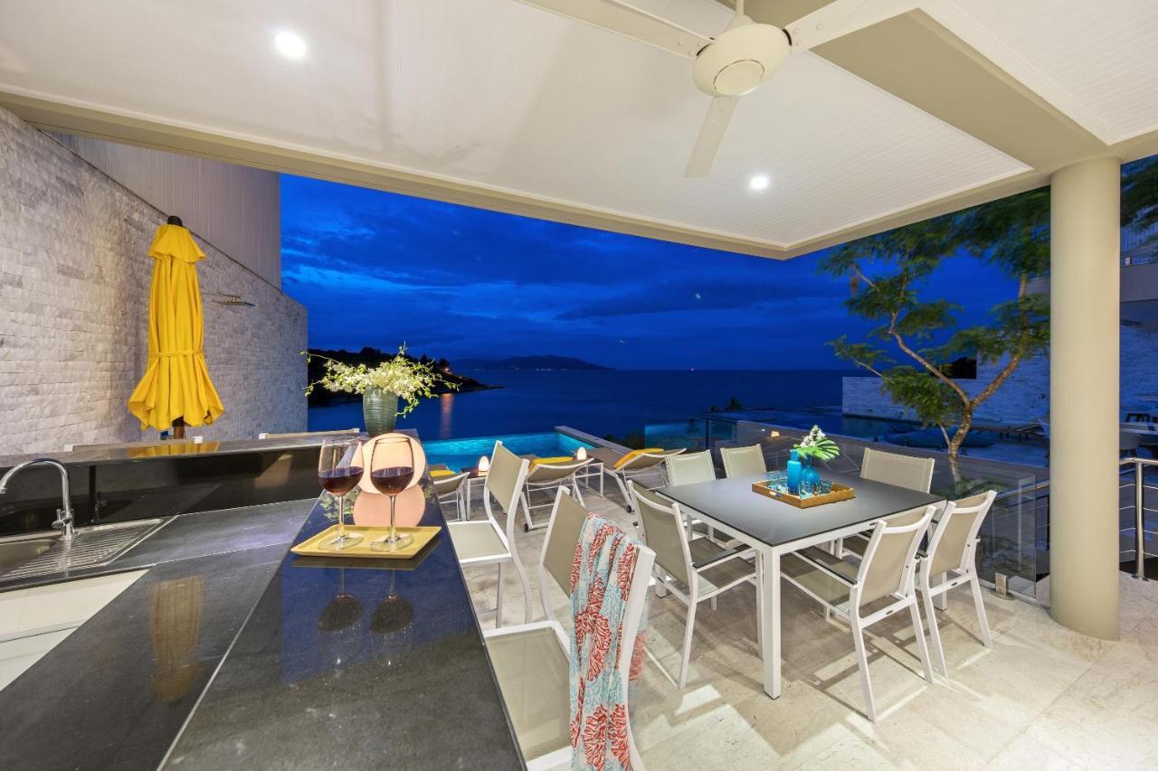 Beachside Villa - B18 - At Bayside Luxury Villas Samrong Bay Beach, 4 Bed 5 Bath, Sea & Sunset Views, Only 200M Walk To The Beach Choeng Mon Kültér fotó