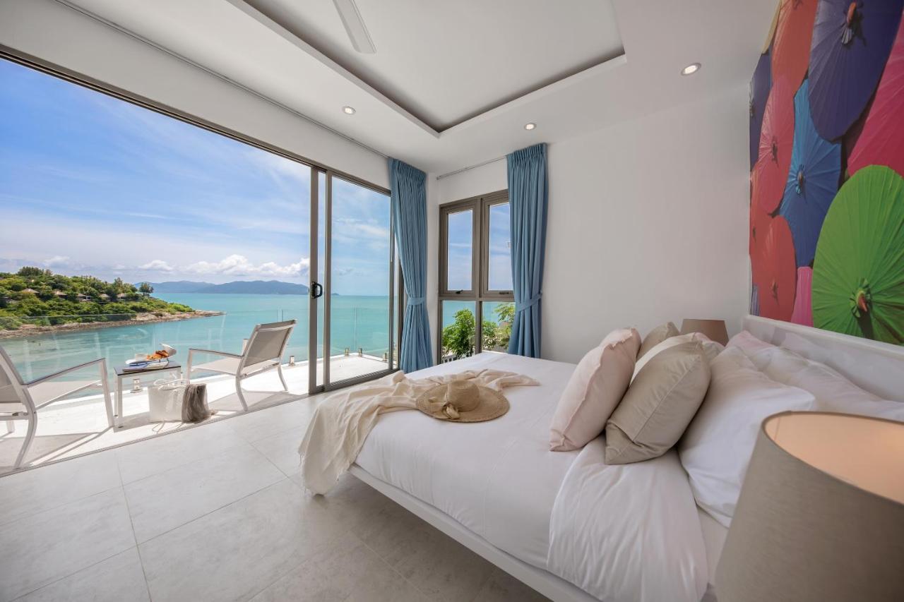 Beachside Villa - B18 - At Bayside Luxury Villas Samrong Bay Beach, 4 Bed 5 Bath, Sea & Sunset Views, Only 200M Walk To The Beach Choeng Mon Kültér fotó