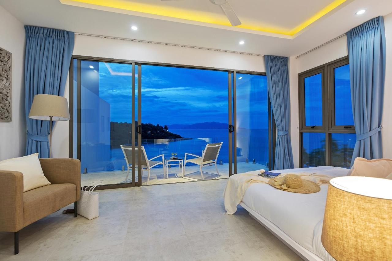 Beachside Villa - B18 - At Bayside Luxury Villas Samrong Bay Beach, 4 Bed 5 Bath, Sea & Sunset Views, Only 200M Walk To The Beach Choeng Mon Kültér fotó