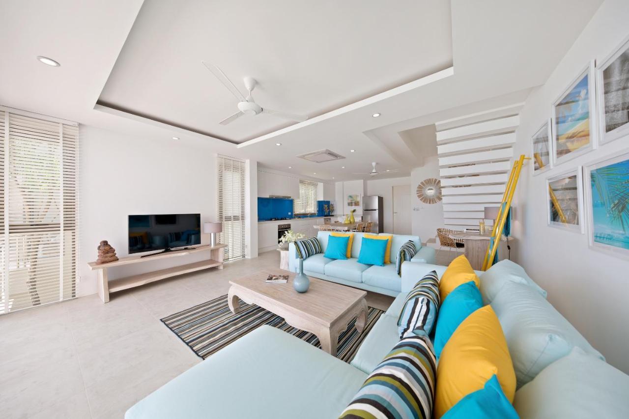 Beachside Villa - B18 - At Bayside Luxury Villas Samrong Bay Beach, 4 Bed 5 Bath, Sea & Sunset Views, Only 200M Walk To The Beach Choeng Mon Kültér fotó